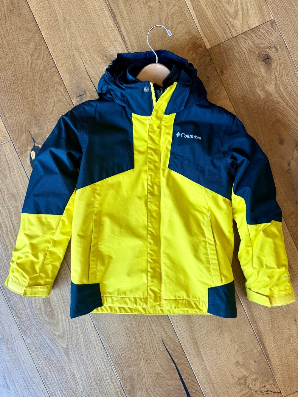 Columbia Kids 2-in-1 Fleece Lined Ski Snow Jacket Bugaboo II Fleece | Size S (8)